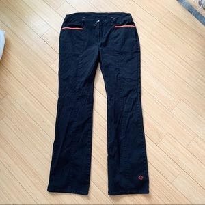 low rise flare harley davidson jeans pants